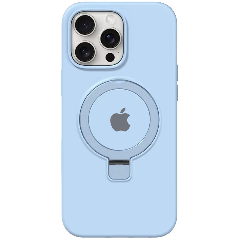Чохол Silk Full Protective with Ring на Apple iPhone 13 Pro Max (6.7") (Blue)