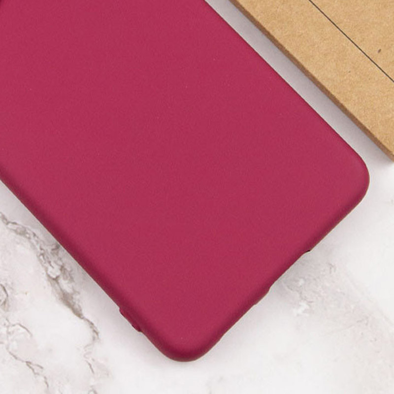 Фото Чохол Silicone Cover Lakshmi (AAA) на Xiaomi 12T / 12T Pro (Бордовий / Plum) в маназині vchehle.ua