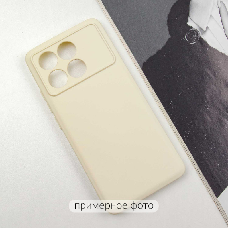 Фото Чехол Silicone Cover Lakshmi Full Camera (A) для Xiaomi Poco X6 / Note 13 Pro 5G (Песочный / Sand) на vchehle.ua