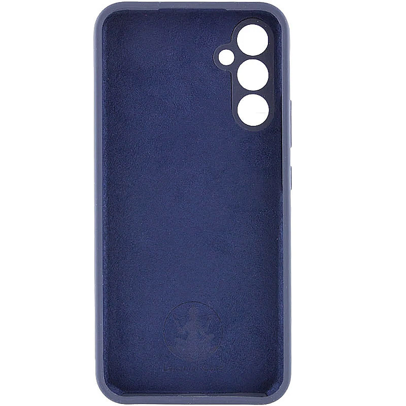 Фото Чехол Silicone Cover Lakshmi Full Camera (AA) with logo для Samsung Galaxy A56 5G (Синий / Midnight Blue) на vchehle.ua
