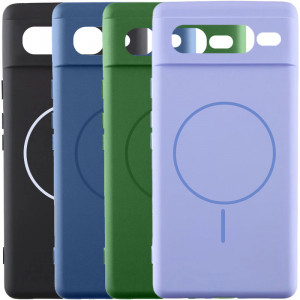 Чохол Silicone Cover Lakshmi Full Camera (AA) with Magnetic Fit на Google Pixel 7 Pro