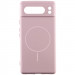 Чехол Silicone Cover Lakshmi Full Camera (AA) with Magnetic Fit для Google Pixel 8 Pro (Розовый / Pink Sand)