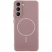 Чехол Silicone Cover Lakshmi Full Camera (AA) with Magnetic Fit для Samsung Galaxy S21 FE (Розовый / Pink Sand)