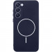 Чохол Silicone Cover Lakshmi Full Camera (AA) with Magnetic Fit на Xiaomi Redmi 15 (Global) (Темно-синій / Midnight blue)
