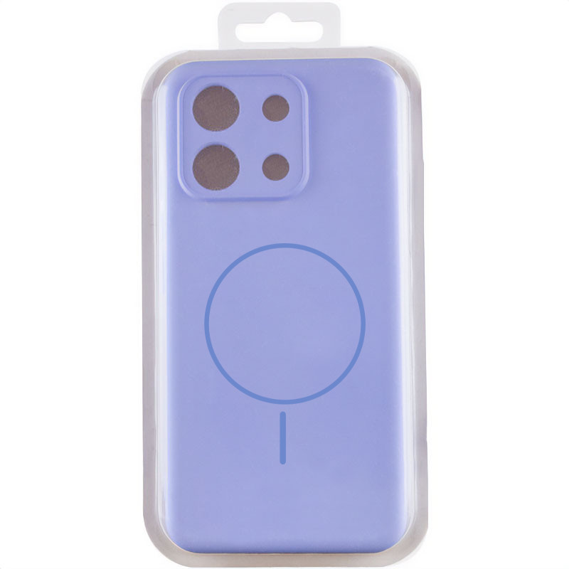 Фото Чехол Silicone Cover Lakshmi Full Camera (AA) with Magnetic Fit для Xiaomi Redmi 15C (Global) (Сиреневый / Dasheen) в магазине vchehle.ua