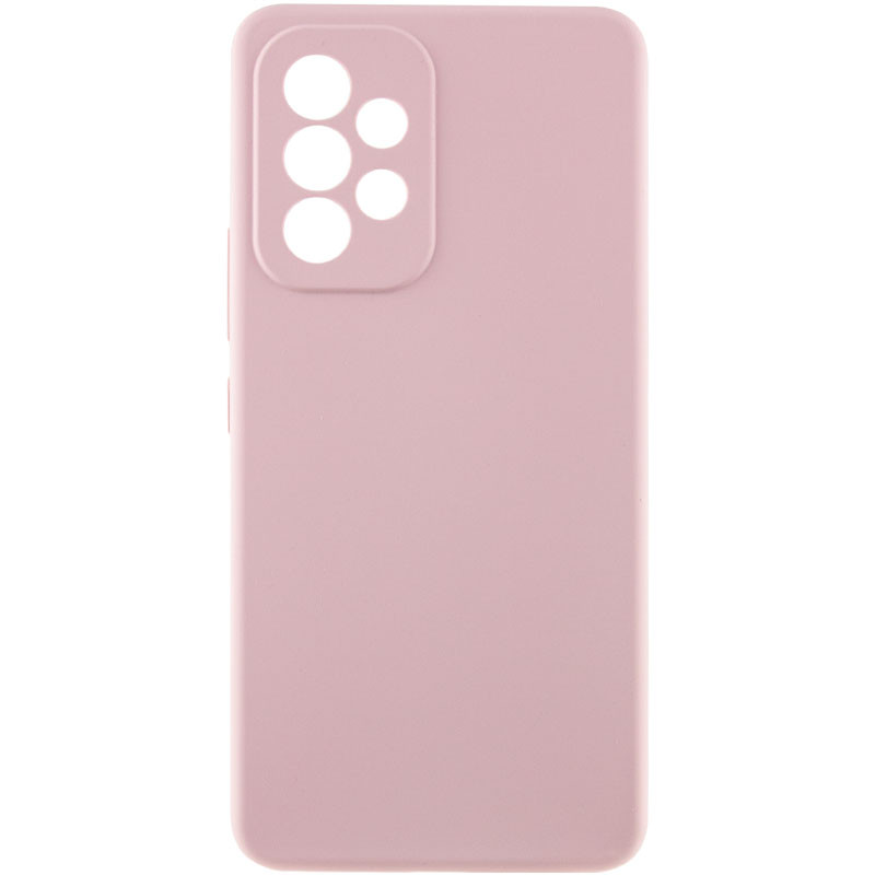 Чохол Silicone Cover Lakshmi Full Camera (AAA) на Samsung Galaxy A33 5G (Рожевий / Pink Sand)