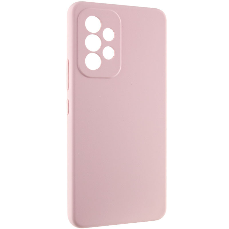 Фото Чохол Silicone Cover Lakshmi Full Camera (AAA) на Samsung Galaxy A33 5G (Рожевий / Pink Sand) на vchehle.ua