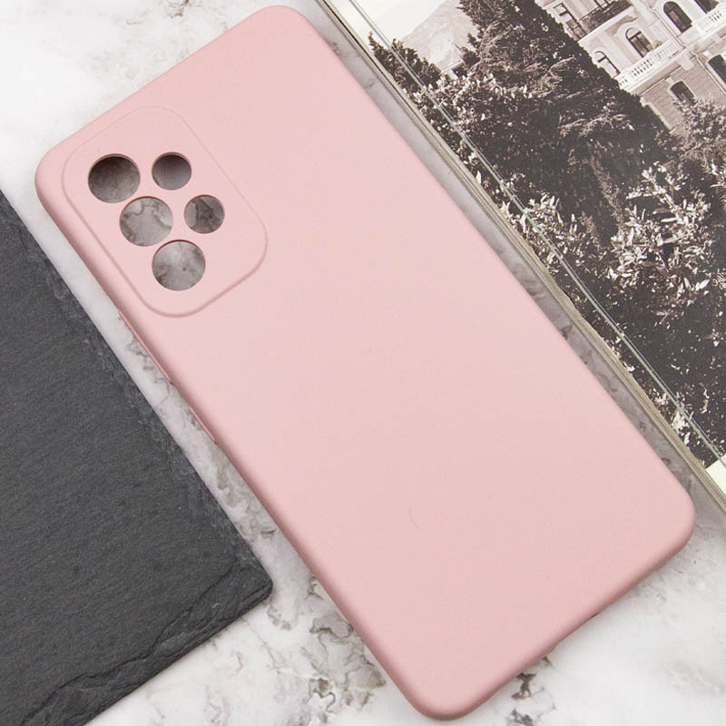 Купити Чохол Silicone Cover Lakshmi Full Camera (AAA) на Samsung Galaxy A33 5G (Рожевий / Pink Sand) на vchehle.ua