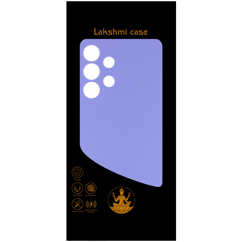 Купити Чохол Silicone Cover Lakshmi Full Camera (AAA) на Samsung Galaxy A32 4G (Бузковий / Dasheen) на vchehle.ua