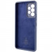 Чехол Silicone Cover Lakshmi Full Camera (AAA) для Samsung Galaxy A32 5G (Темно-синий / Midnight blue) в магазине vchehle.ua