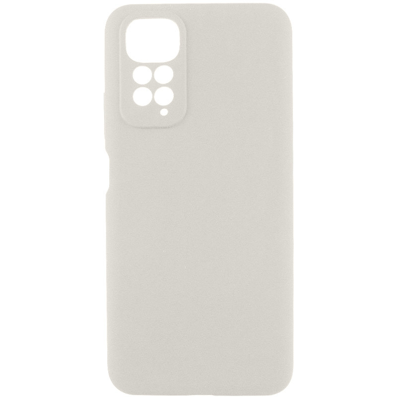 Чохол Silicone Cover Lakshmi Full Camera (AAA) на Xiaomi Redmi Note 11 (Global) / Note 11S (Білий / White)