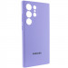 Фото Чехол Silicone Cover Lakshmi Full Camera (AAA) with Logo для Samsung Galaxy S25 Ultra (Сиреневый / Dasheen) на vchehle.ua