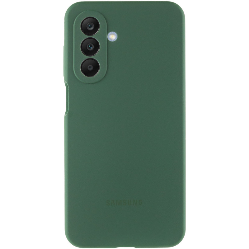 Фото Чохол Silicone Cover Lakshmi Full Camera (AAA) with Logo на Samsung Galaxy A26 5G (Зелений / Cyprus Green) на vchehle.ua