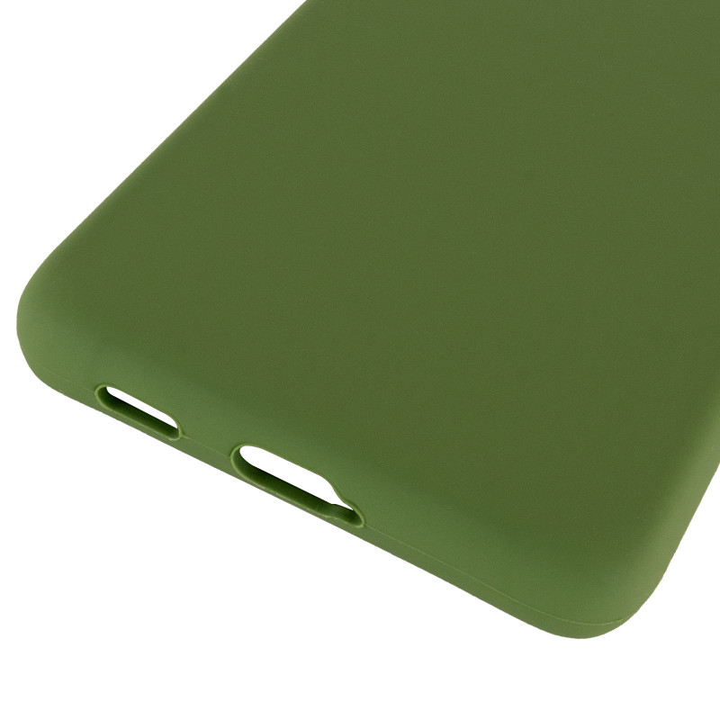 Купити Чохол Silicone Cover Ummi Lakshmi (AA) на Samsung Galaxy S21 Ultra (Зелений / Dark green) на vchehle.ua