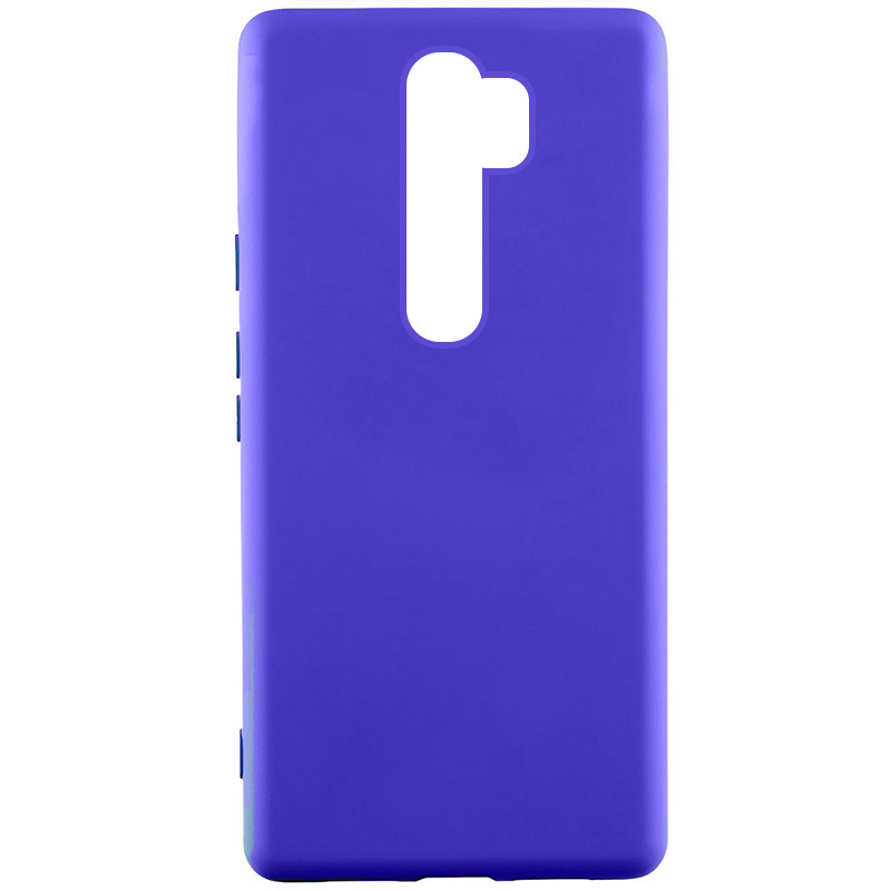 Чехол Silicone Cover Ummi Lakshmi (AA) для Xiaomi Redmi 9 (Синий / Iris)
