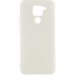Чехол Silicone Cover Ummi Lakshmi (AA) для Xiaomi Redmi Note 9 / Redmi 10X (Белый / White)