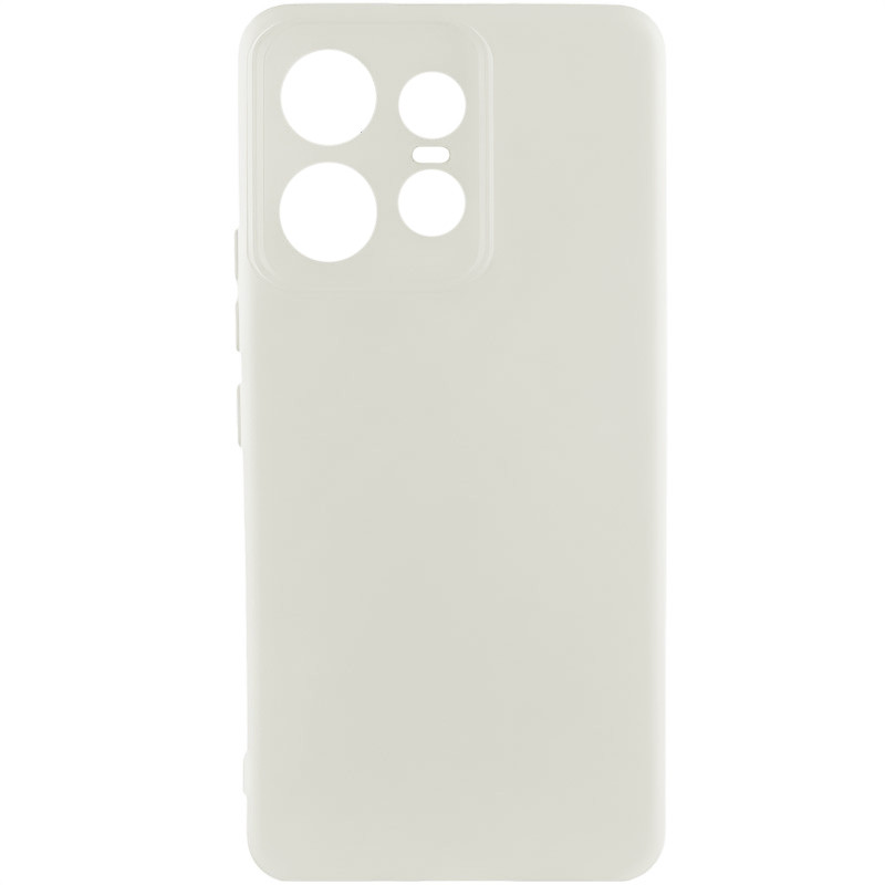 Чехол Silicone Cover Ummi Lakshmi Full Camera (AA) для Motorola Edge 50 Pro (Белый / White)