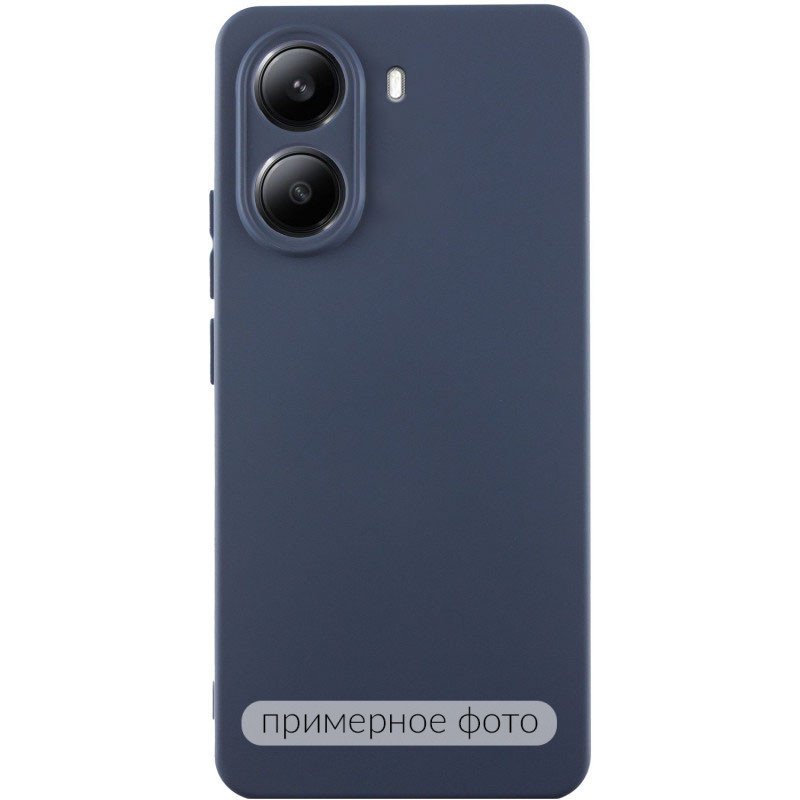 Чохол Silicone Cover Ummi Lakshmi Full Camera (AA) на Motorola Edge 60 Pro (Синій / Midnight Blue)