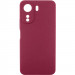 Чохол Silicone Cover Ummi Lakshmi Full Camera (AA) на Oppo A60 4G (Бордовий / Marsala)