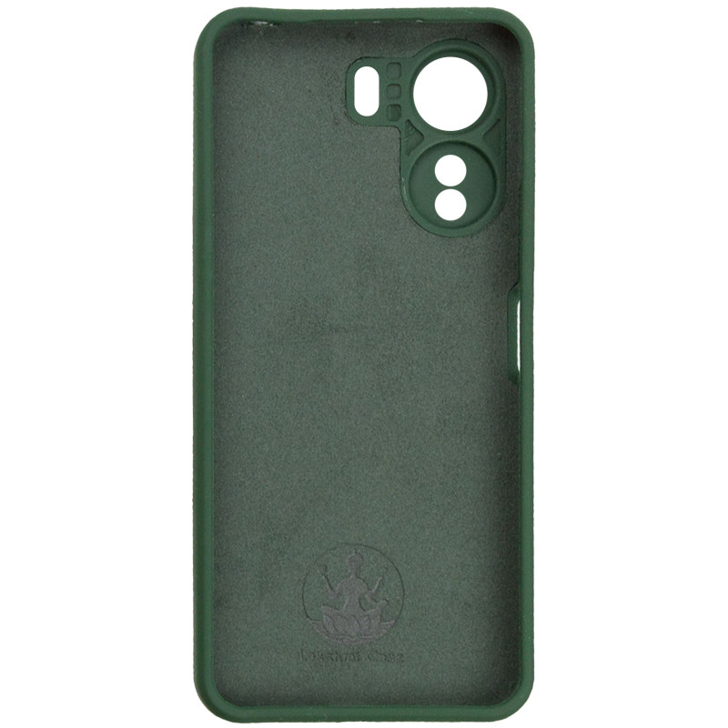 Фото Чохол Silicone Cover Ummi Lakshmi Full Camera (AA) на Oppo A60 4G (Зелений / Dark green) на vchehle.ua