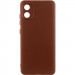 Чехол Silicone Cover Ummi Lakshmi Full Camera (AA) для Motorola Moto E13 (Коричневый / Brown)