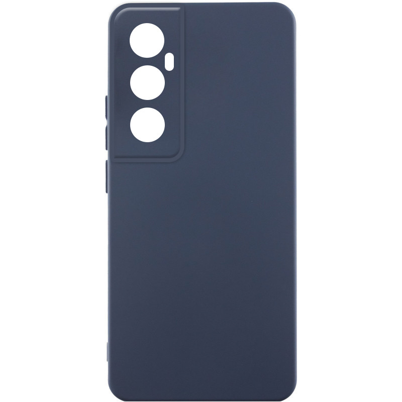Чехол Silicone Cover Ummi Lakshmi Full Camera (AA) для Realme C65 4G (Синий / Midnight Blue)