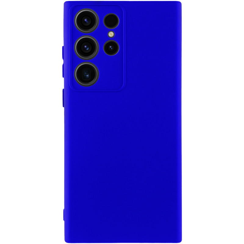 Чехол Silicone Cover Ummi Lakshmi Full Camera (AA) для Samsung Galaxy S25 Ultra (Синий / Iris)