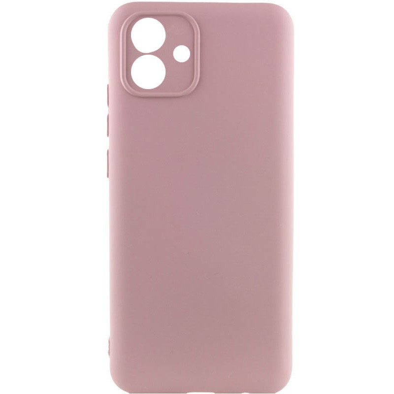 Чехол Silicone Cover Ummi Lakshmi Full Camera (AA) для Samsung Galaxy A04e (Розовый / Pink Sand)