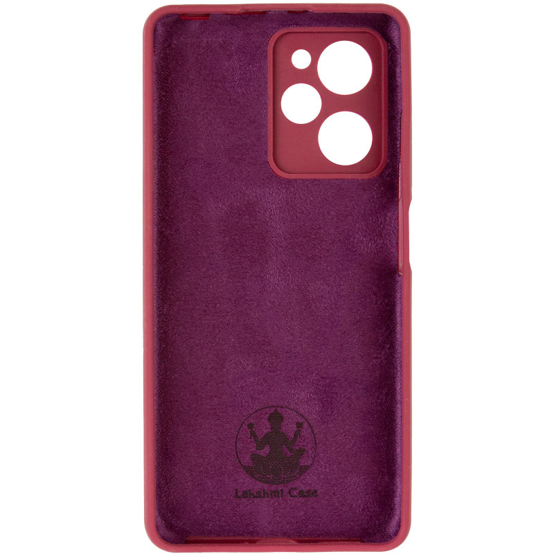 Фото Чохол Silicone Cover Ummi Lakshmi Full Camera (AA) на Xiaomi Poco X5 Pro 5G (Бордовий / Marsala) в маназині vchehle.ua