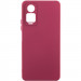 Чехол Silicone Cover Ummi Lakshmi Full Camera (AA) для Xiaomi Redmi Note 12 Pro 4G (Бордовый / Marsala)