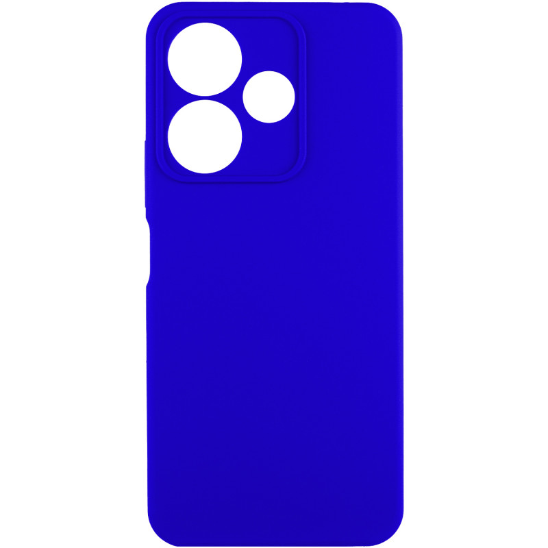Чохол Silicone Cover Ummi Lakshmi Full Camera (AA) на Xiaomi Redmi 13 4G / Poco M6 4G (Синій / Iris)
