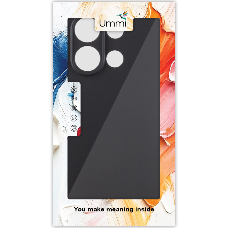 Фото Чехол Silicone Cover Ummi Lakshmi Full Camera (AA) для Xiaomi Redmi Note 13 5G (Черный / Black) в магазине vchehle.ua