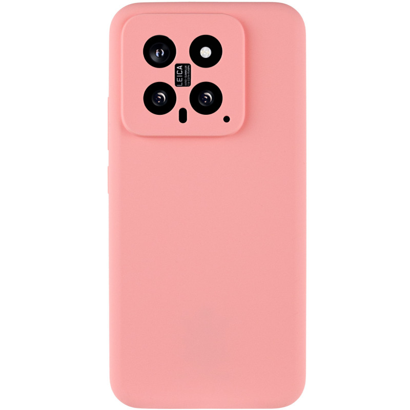 Фото Чохол Silicone Cover Ummi Lakshmi Full Camera (AA) на Xiaomi 14 (Рожевий / Pink) на vchehle.ua