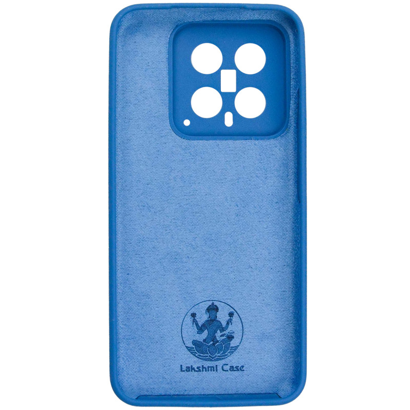 Фото Чохол Silicone Cover Ummi Lakshmi Full Camera (AA) на Xiaomi 14 (Синій / Navy Blue) в маназині vchehle.ua