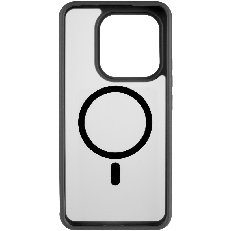 Фото Чехол TPU Bloom with Magnetic Safe для Xiaomi Redmi Note 14 4G (Europe version) (Black) в магазине vchehle.ua