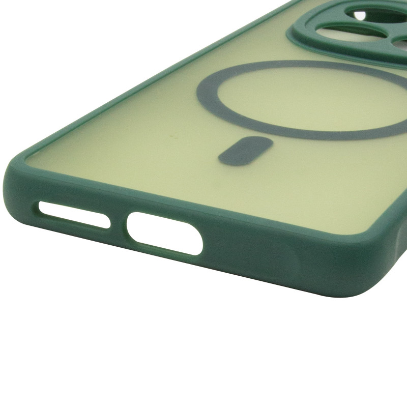 Купити Чохол TPU Bloom with Magnetic Safe на Xiaomi Redmi Note 15 Pro 4G (Green) на vchehle.ua