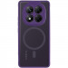 Фото Чохол TPU Bloom with Magnetic Safe на Xiaomi Redmi Note 15 Pro 4G (Purple) на vchehle.ua