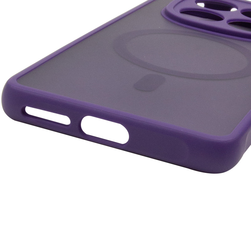 Купити Чохол TPU Bloom with Magnetic Safe на Xiaomi Redmi Note 15 Pro 4G (Purple) на vchehle.ua
