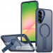 Чехол TPU Breeze with Magnetic Safe stand для Xiaomi Redmi 14C / Poco C75 (Blue)