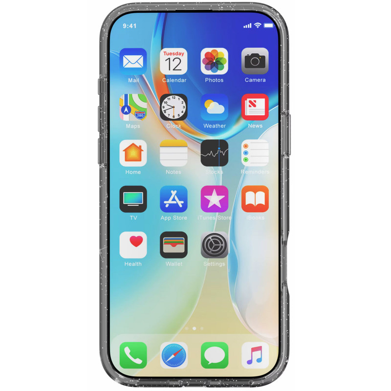 Фото Чехол TPU Eclipse Sparkle Magnetic Fit для Apple iPhone 17 Pro (6.3") (Black) в магазине vchehle.ua