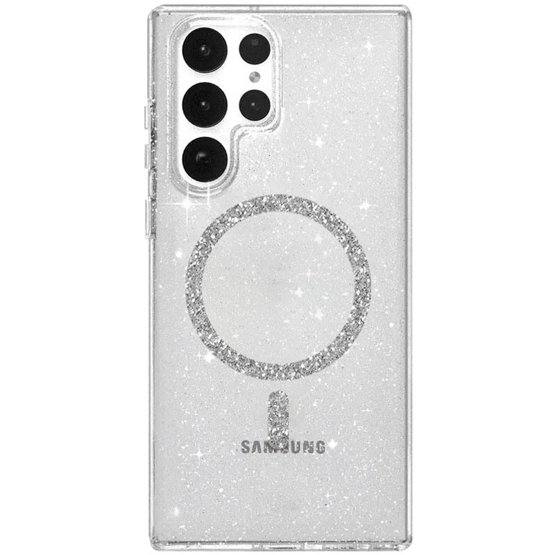 Чохол TPU Eclipse Sparkle Magnetic Fit на Samsung Galaxy S24 Ultra (Transparent)