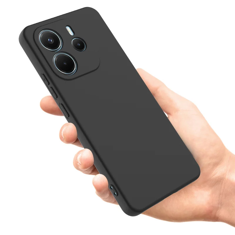Фото Чохол TPU Epik Black Full Camera на Xiaomi Redmi Note 14 4G (Europe version) (Чорний) на vchehle.ua