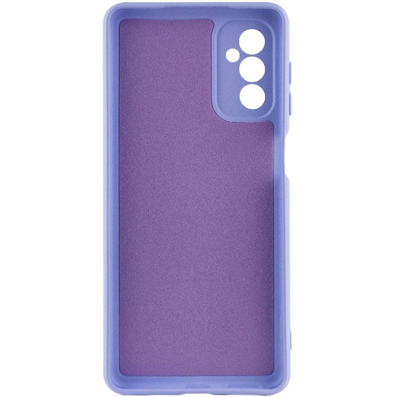 Фото Чехол TPU GETMAN Liquid Silk Full Camera для Samsung Galaxy A26 5G (Сиреневый / Dasheen) на vchehle.ua