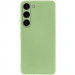 Чохол TPU GETMAN Liquid Silk Full Camera на Samsung Galaxy S23 (Зелений / Pistachio)