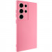 Фото Чохол TPU GETMAN Liquid Silk Full Camera на Samsung Galaxy S24 Ultra (Рожевий / Pink) на vchehle.ua