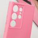 Купити Чохол TPU GETMAN Liquid Silk Full Camera на Samsung Galaxy S24 Ultra (Рожевий / Pink) на vchehle.ua