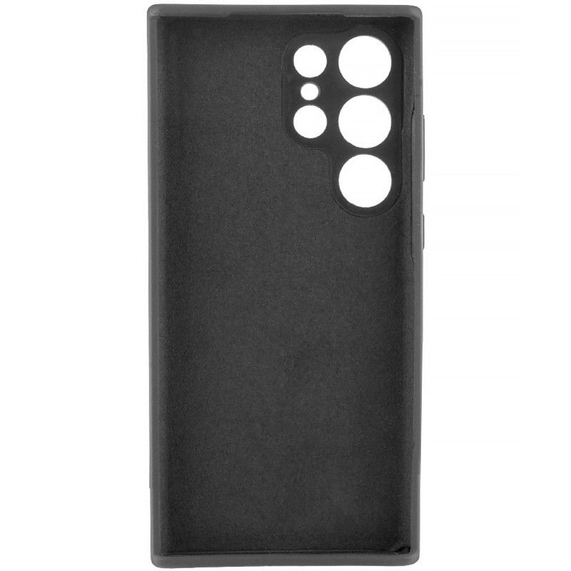 Фото Чохол TPU GETMAN Liquid Silk Full Camera на Samsung Galaxy S26 Ultra (Чорний / Black) в маназині vchehle.ua