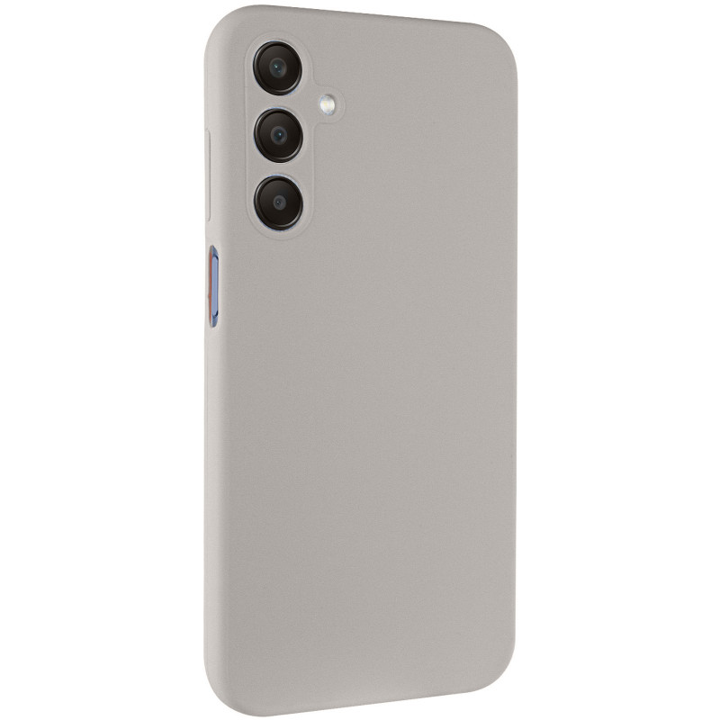 Чохол TPU GETMAN Liquid Silk Full Camera на Samsung Galaxy S26 / S26 Pro (Сірий / Lavender)