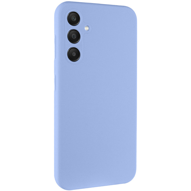 Чохол TPU GETMAN Liquid Silk Full Camera на Samsung Galaxy S26 / S26 Pro (Бузковий / Light purple)