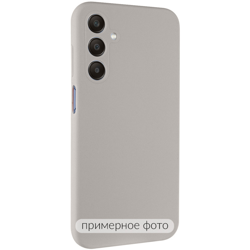 Чохол TPU GETMAN Liquid Silk Full Camera на Samsung Galaxy S26 Ultra (Сірий / Lavender)